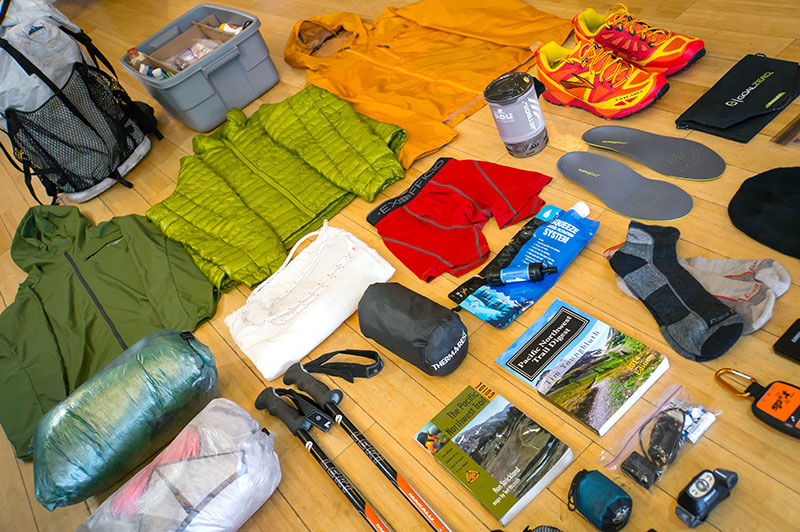 long distance hiking gear
